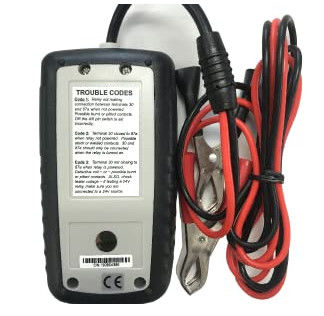 10 Seconds 12V 24V Diagnostic 2.5X 5" Relay Buddy Tester