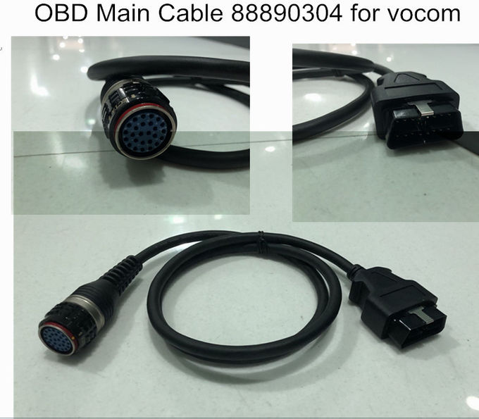 88890304 cabo do OBD 16P do cabo OBD2 para a ferramenta diagnóstica de caminhão pesado de Vocom 88890300 88894000 